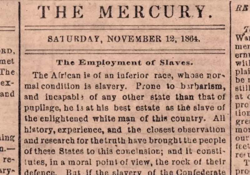 You cannot make soldiers of slaves