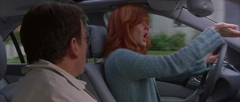 You can't expect to step in front of a moving automobile