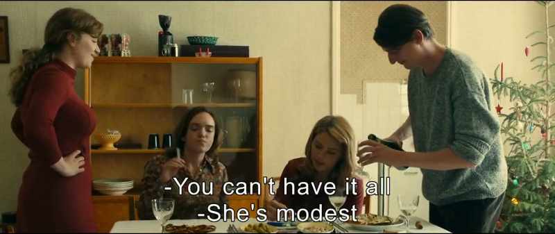 You can't have it all. - She's modest