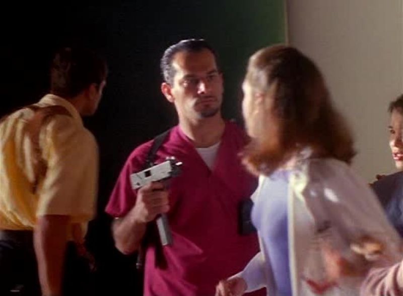 You can't keep us in here. I have patients out there
