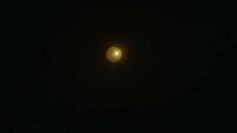 You can't look across space without seeing an object in the past