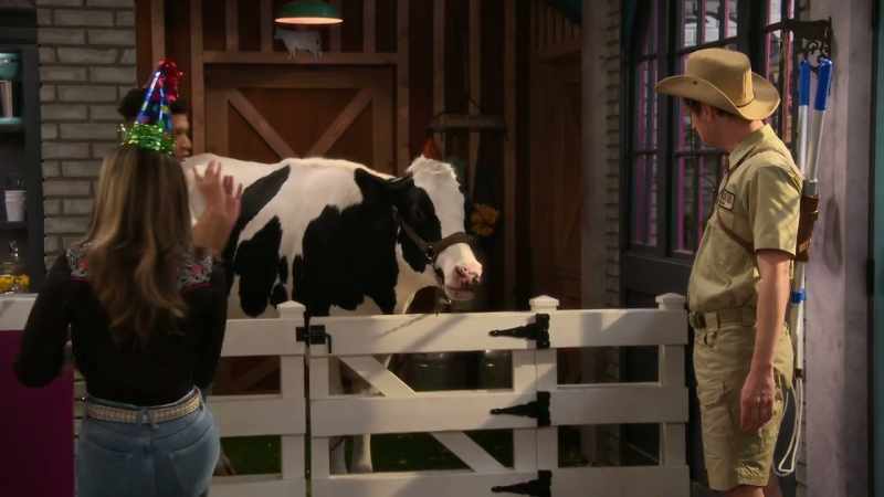 You can't take my cow. This is her home, okay?