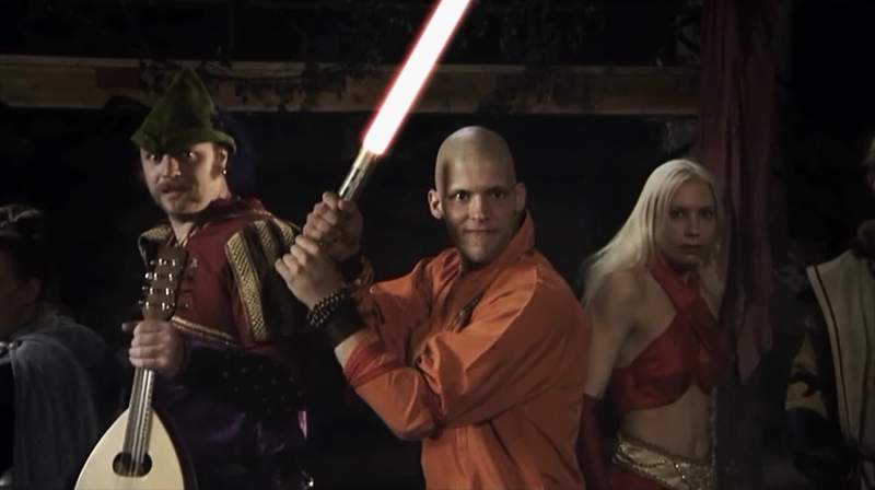 You can't use a lightsabre