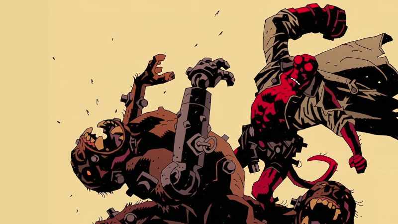 You certainly didn't make up something about a red character with a tail