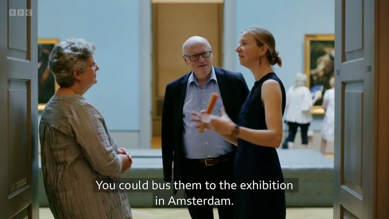 You could bus them to the exhibition in Amsterdam