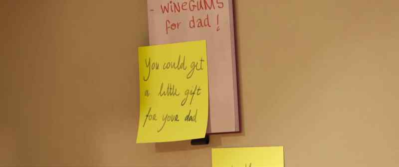 You could get a little gift for your dad