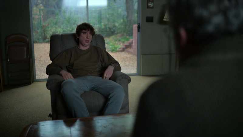 You could leave the door open, talk loudly
