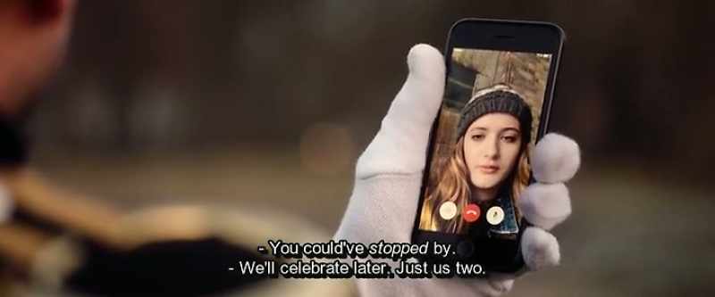 You could've stopped by. - We'll celebrate later. Just us two