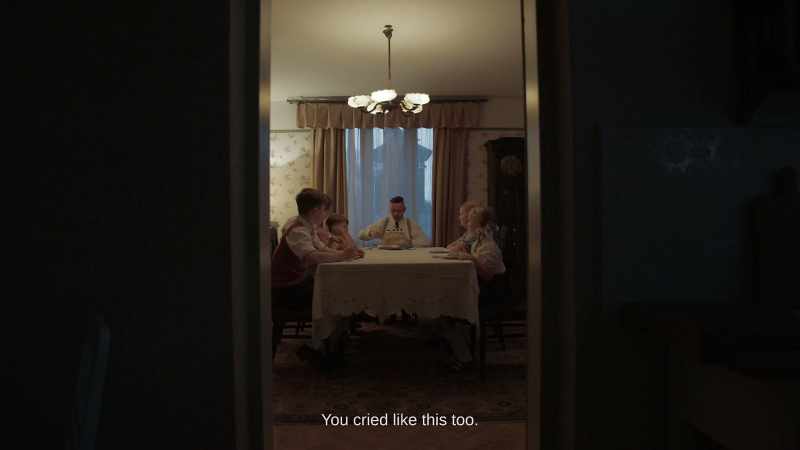 You cried like this too