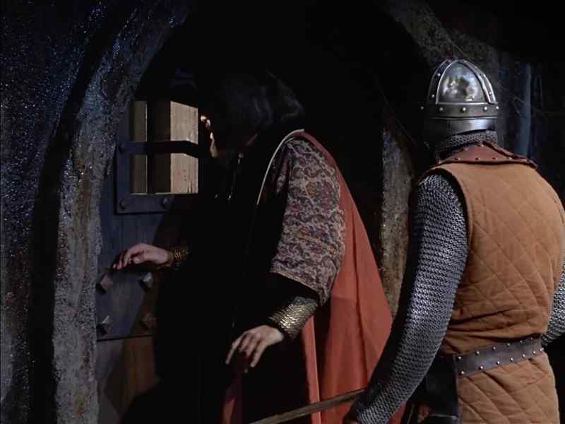 You dare to lock a door on your king