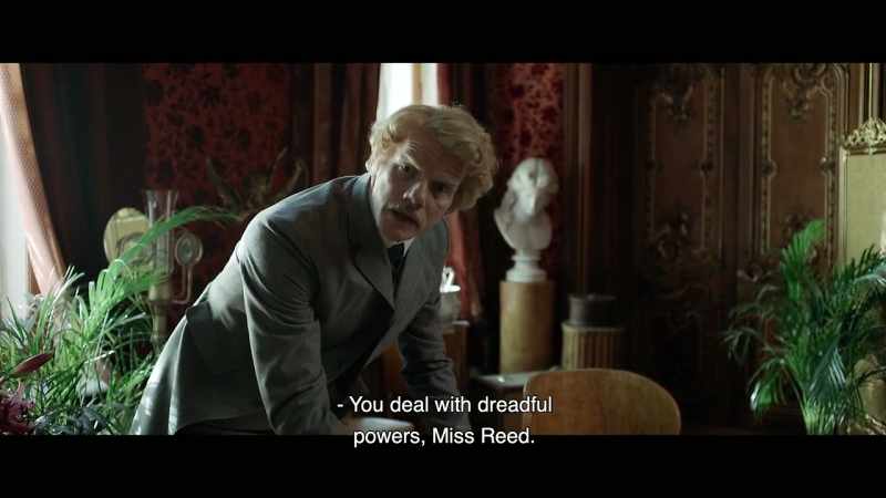 You deal with dreadful powers, Miss Reed
