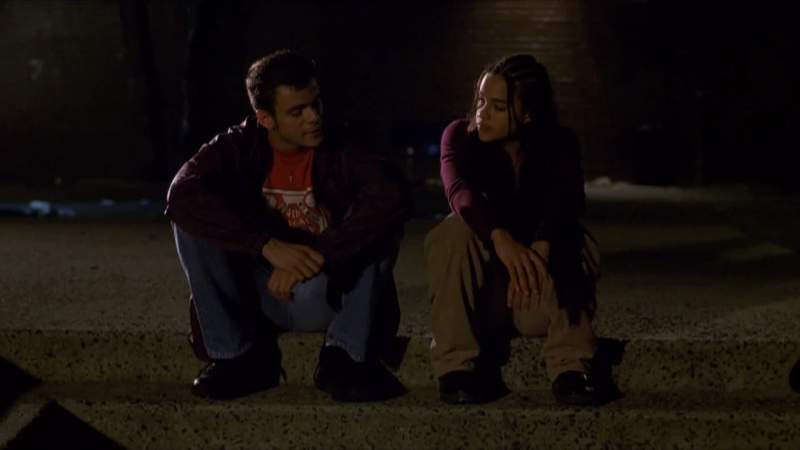 You didn't have to walk me home