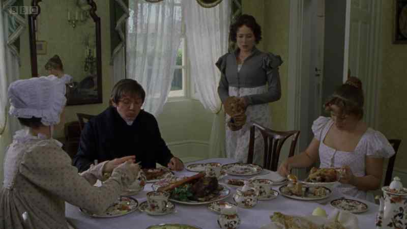 You do look pale, Lizzy. Why don't you have some breakfast?