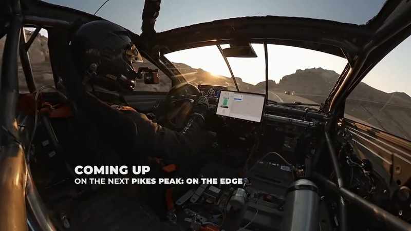 You do not spin at Pikes Peak, you know, you go off
