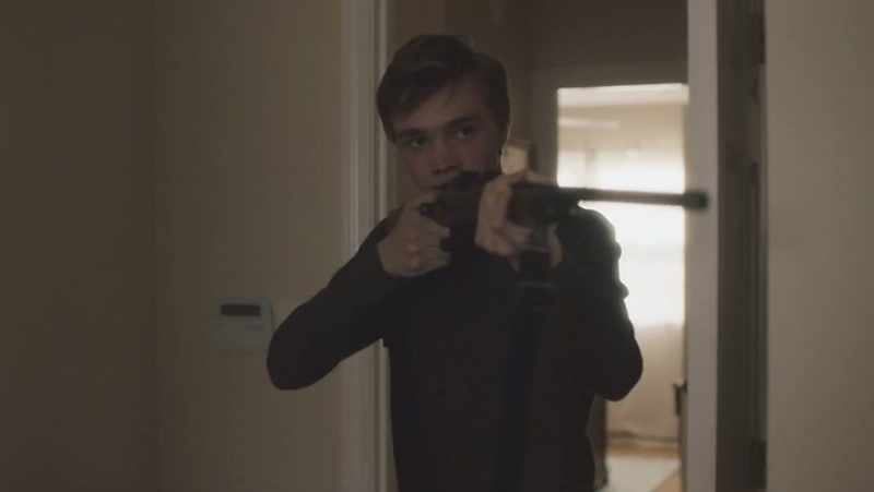You don't aim a weapon unless you intend to use it