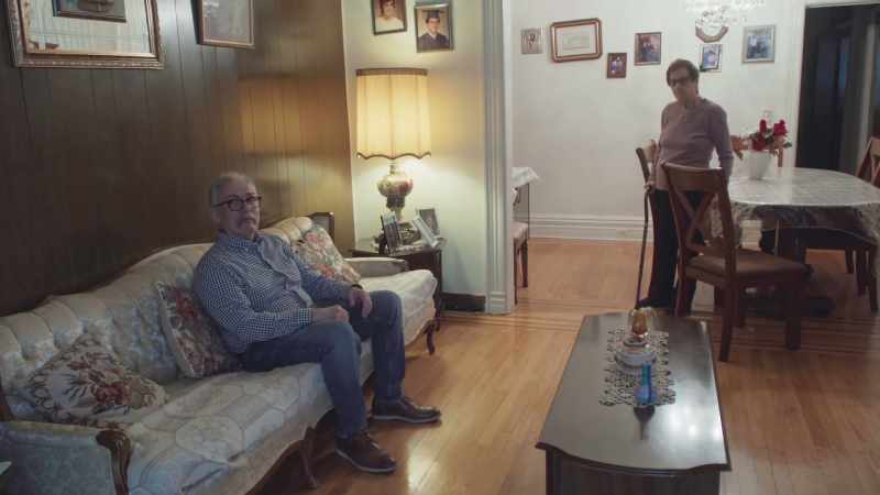 You don't feel anxious, um, sitting on the couch