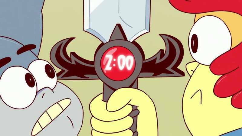 You don't have enough time left to plug your sword back in