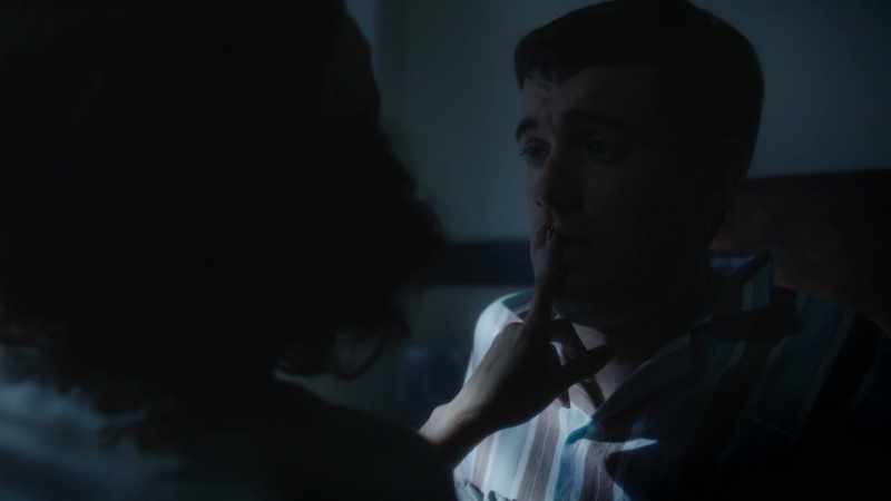 You don't have to talk, you handsome, drunk man