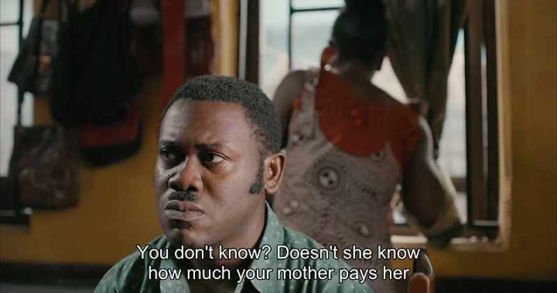 You don't know? Doesn't she know how much your mother pays her