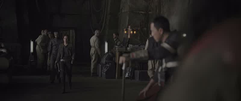 You don't look happyThey prefer to surrenderAnd youShe wants to fightSo do I We all doThe Force is strongI'm not sure four of us is quite enoughHow many do we needWhat are you talking aboutINDISTINCT