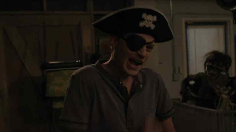You don't make a very scary pirate