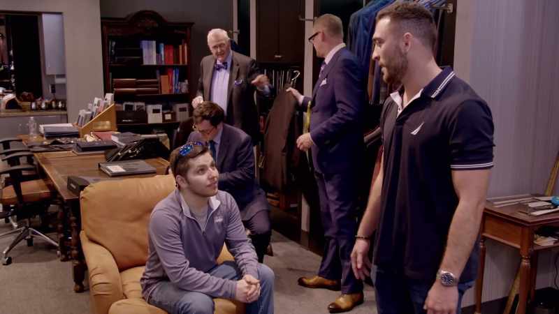 You don't really think about picking out your, your suit for the day