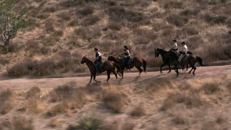 You ever been on a horse this long?
