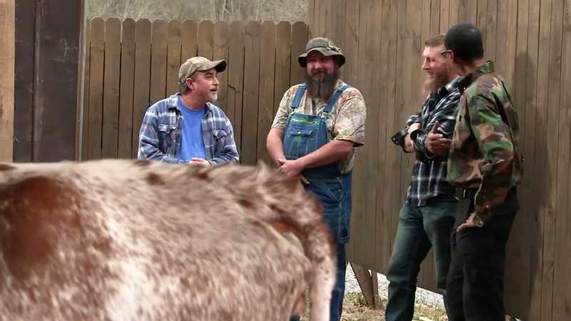 You ever milked a cow before? -Uh, no