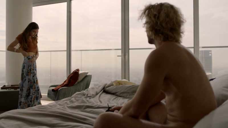 You expect me to stay half naked