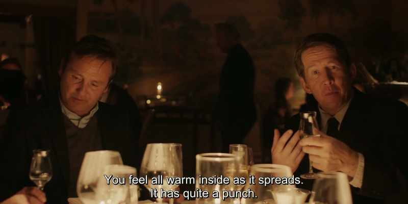 You feel all warm inside as it spreads. It has quite a punch