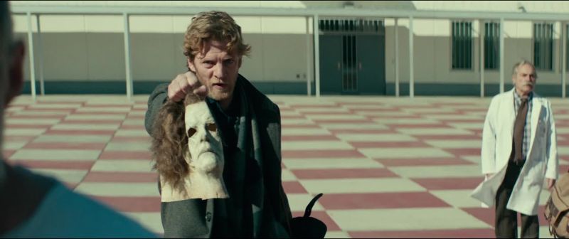 You feel the mask