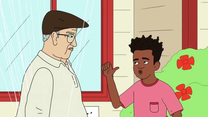 You float up to Joyce's window