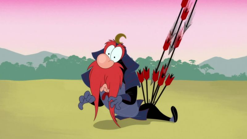You gall dern buck-tooth monkey
