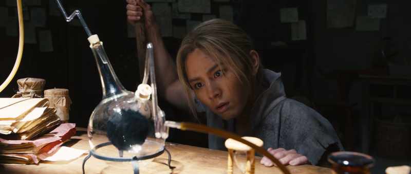 You gave blood for an experiment