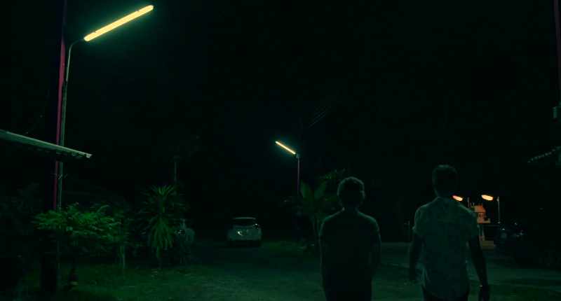 You get scared at night, you can run and sleep
