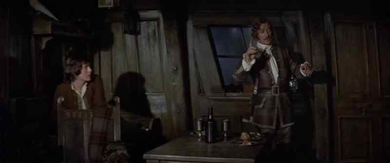 You get up on the bunk