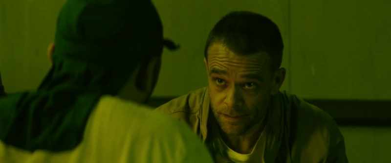 You got a dead cop's gun, your teeth in his nightstick