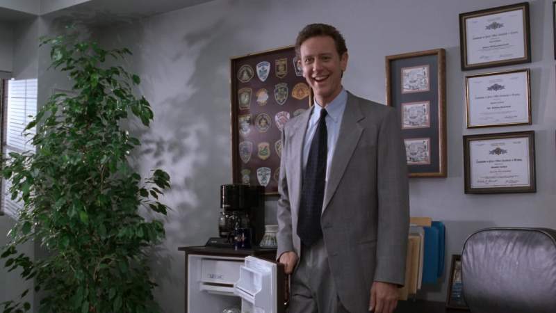 You got a refrigerator in your office