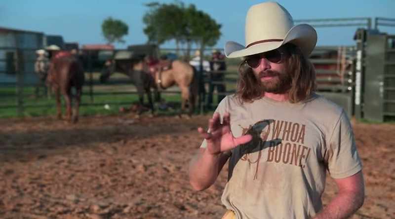 You got to go to a place in that bucking chute