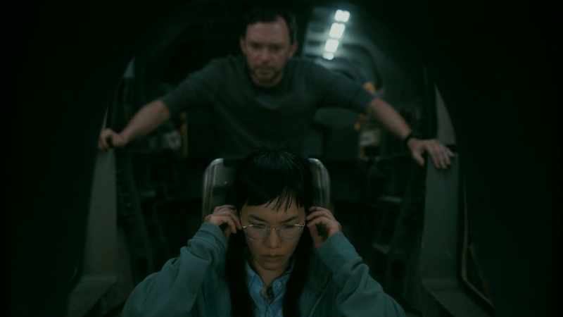 You got to make sure you keep us upright upon reentry, okay?