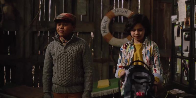 You got our backpacks back? -Someone dropped them off