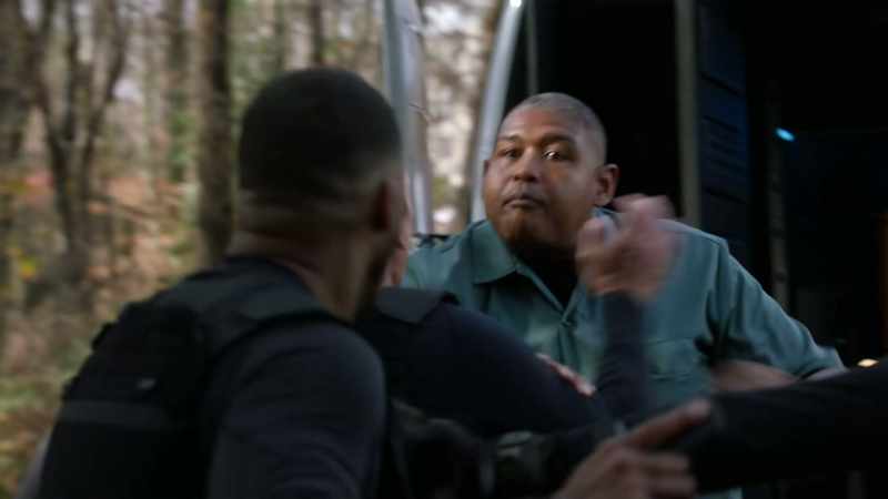 You got the van stuck