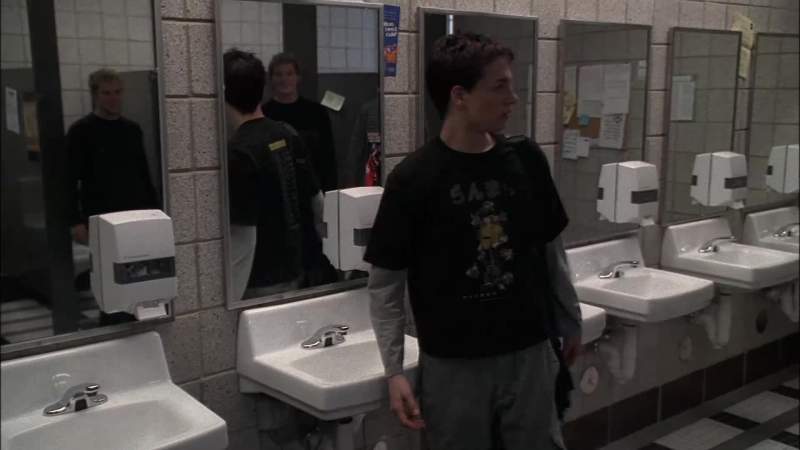 You guys choreographed a bathroom