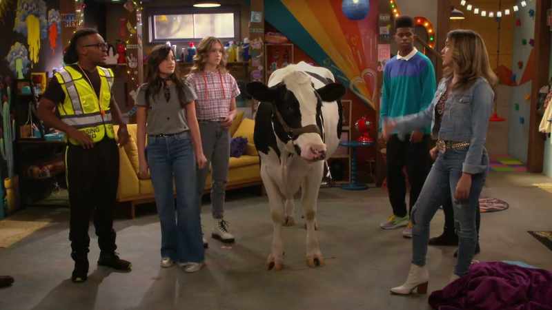 You have to choose. It's either the cow or me