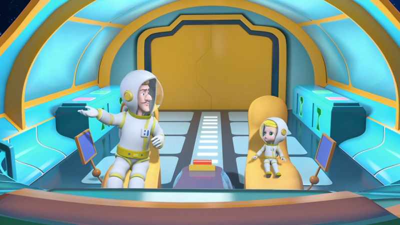 You have to fly the shuttle home! It's too dangerous out here!