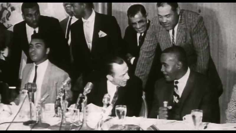 You have, in Liston and Ali, a thug on one side