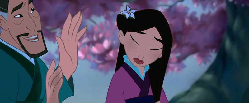 You have Mulan from China