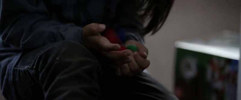 You have red and green