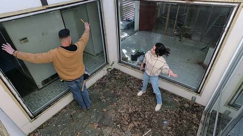 You have room to decorate inside and outside