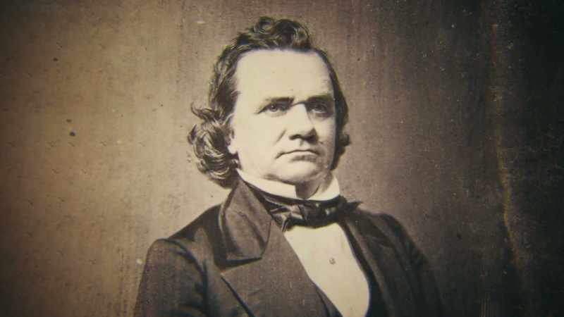You have Stephen Douglas representing white northerners